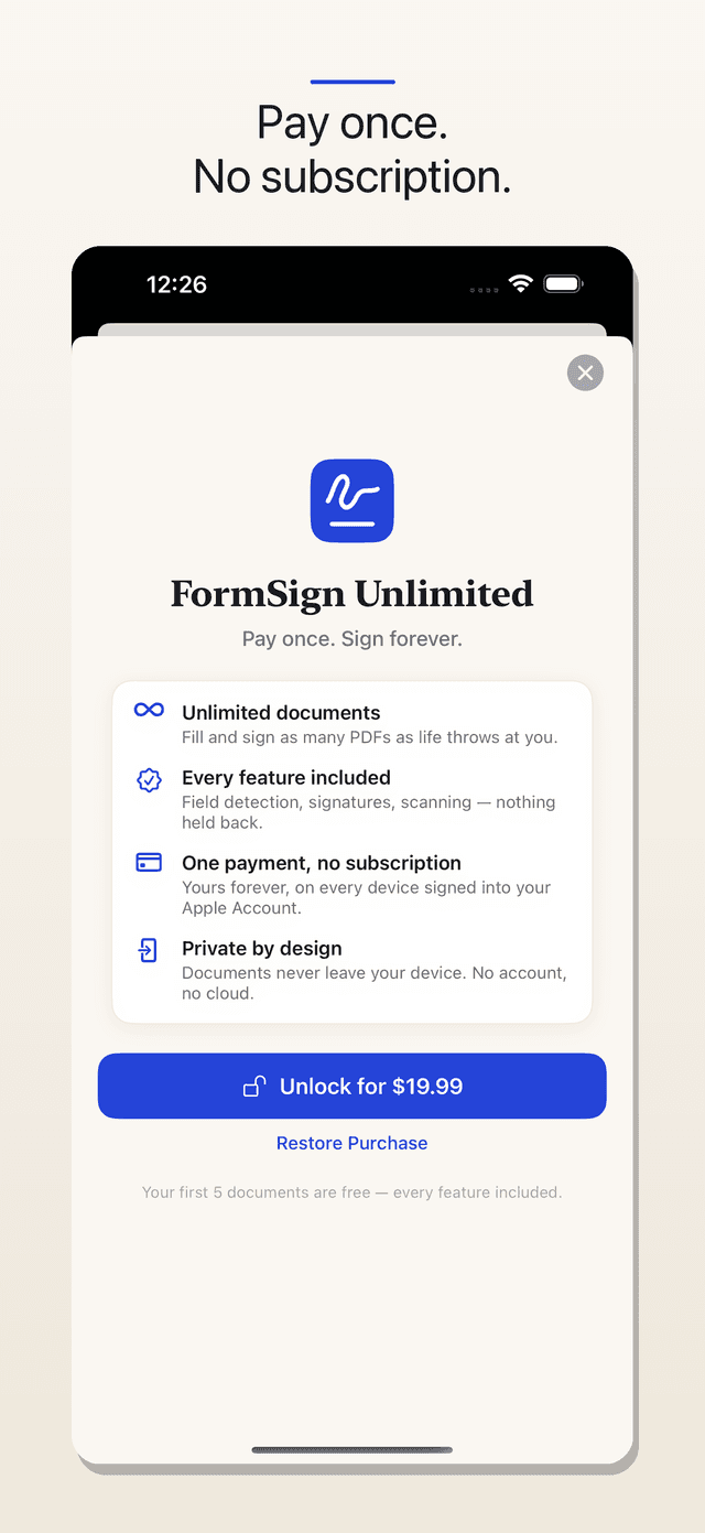 FormSign screenshot 5