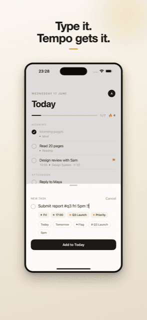Tempo screenshot 2