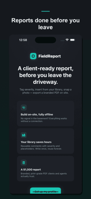 FieldReport screenshot 4