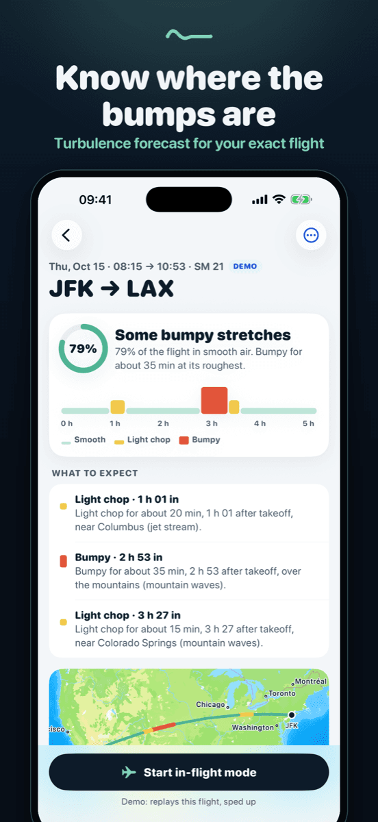 Smooth app shown on iPhone