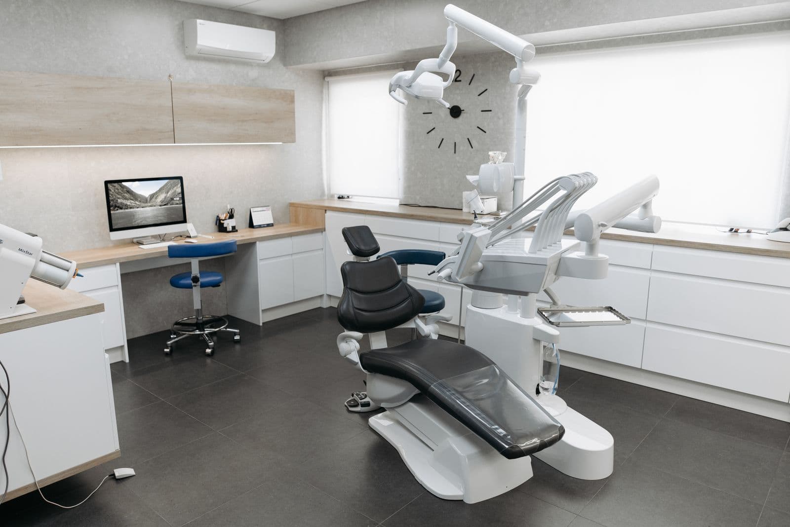 A treatment room at the clinic